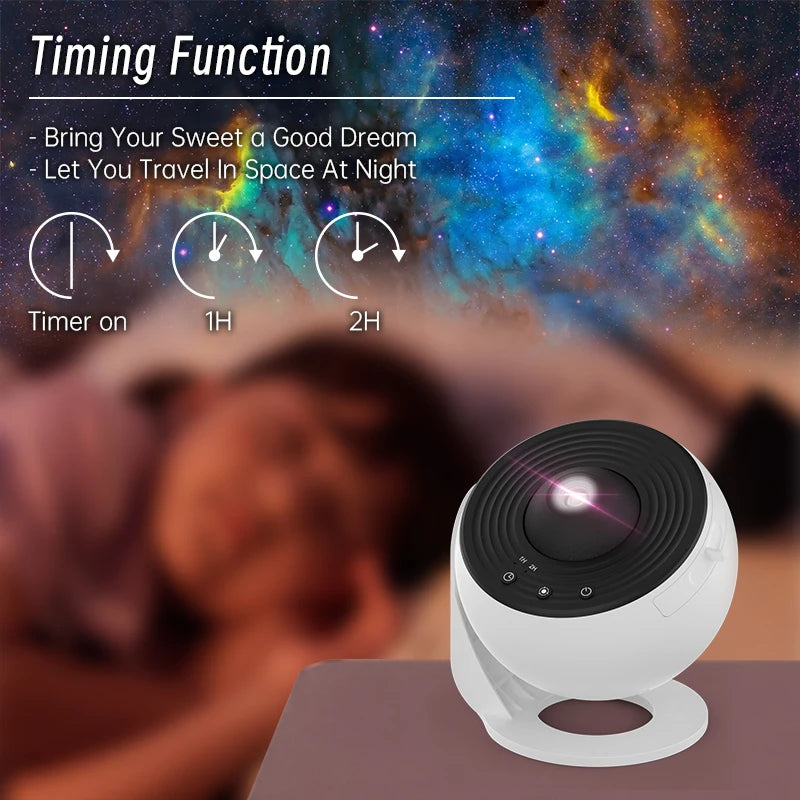 Planetarium Lamp with 360° Rotation for Kids