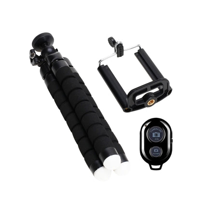 Flexible Mobile Tripod Stand - Adjustable Phone Holder & Monopod for Cameras