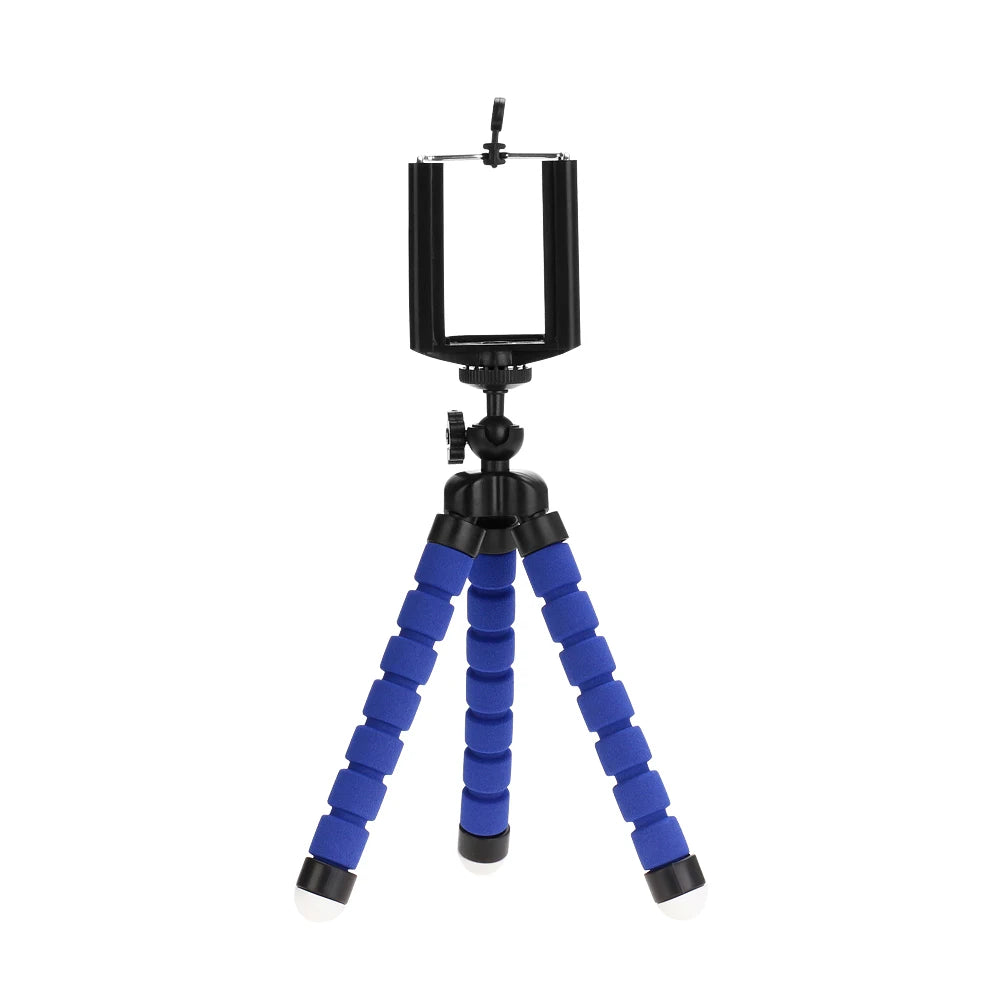 Flexible Mobile Tripod Stand - Adjustable Phone Holder & Monopod for Cameras