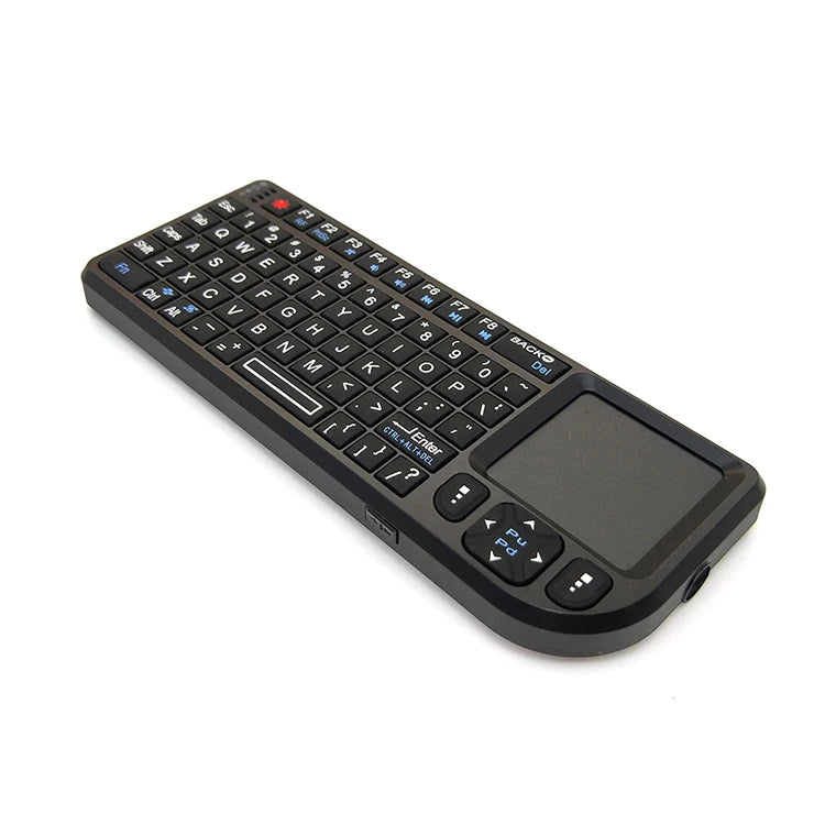 A8 Mini Wireless Keyboard with 7-Color Backlight & Touchpad