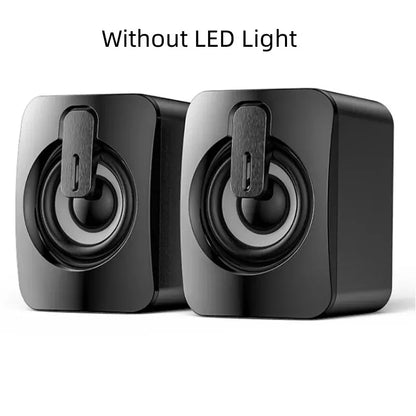 LED Computer Speakers – Wired, HiFi Sound