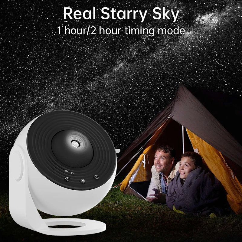 Planetarium Lamp with 360° Rotation for Kids