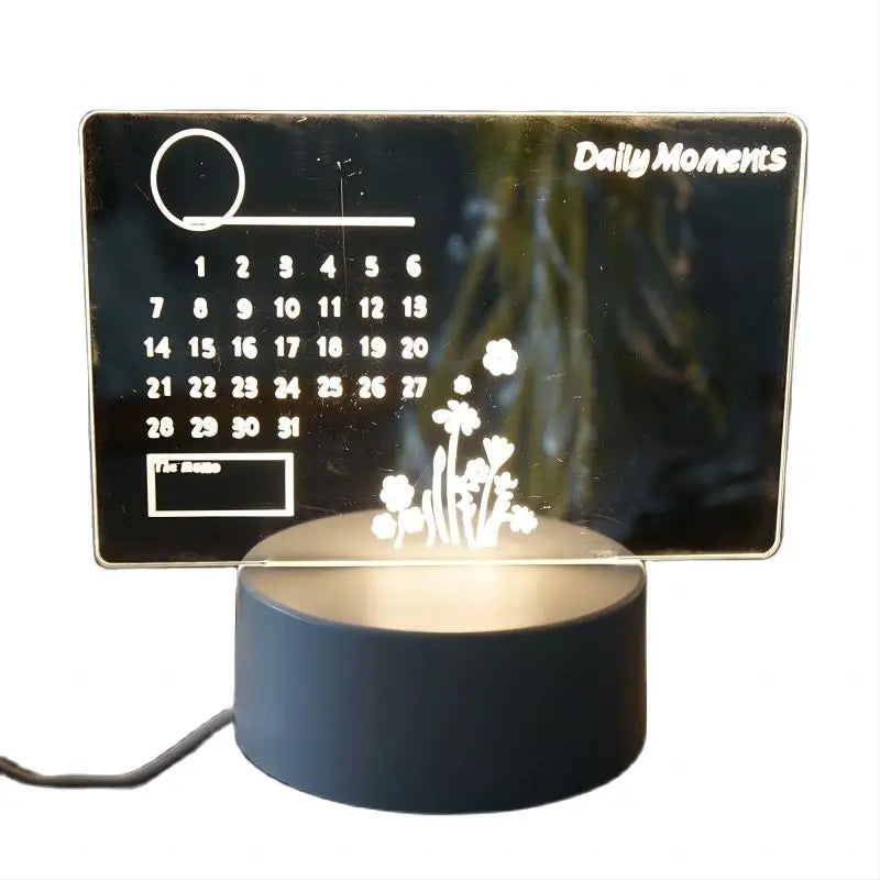 Creative LED Message Board Night Light