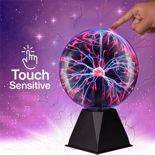 Magic Plasma Ball Light – Touch & Sound Activated