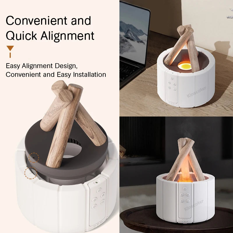 LED Flame Aroma Diffuser