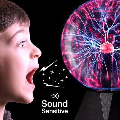 Magic Plasma Ball Light – Touch & Sound Activated