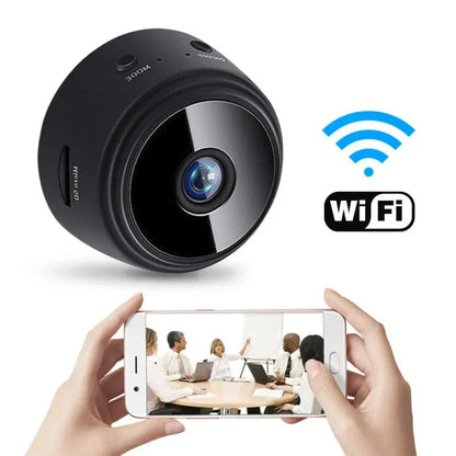 Mini WiFi Security Camera - Wireless Video Recorder for Home Monitoring