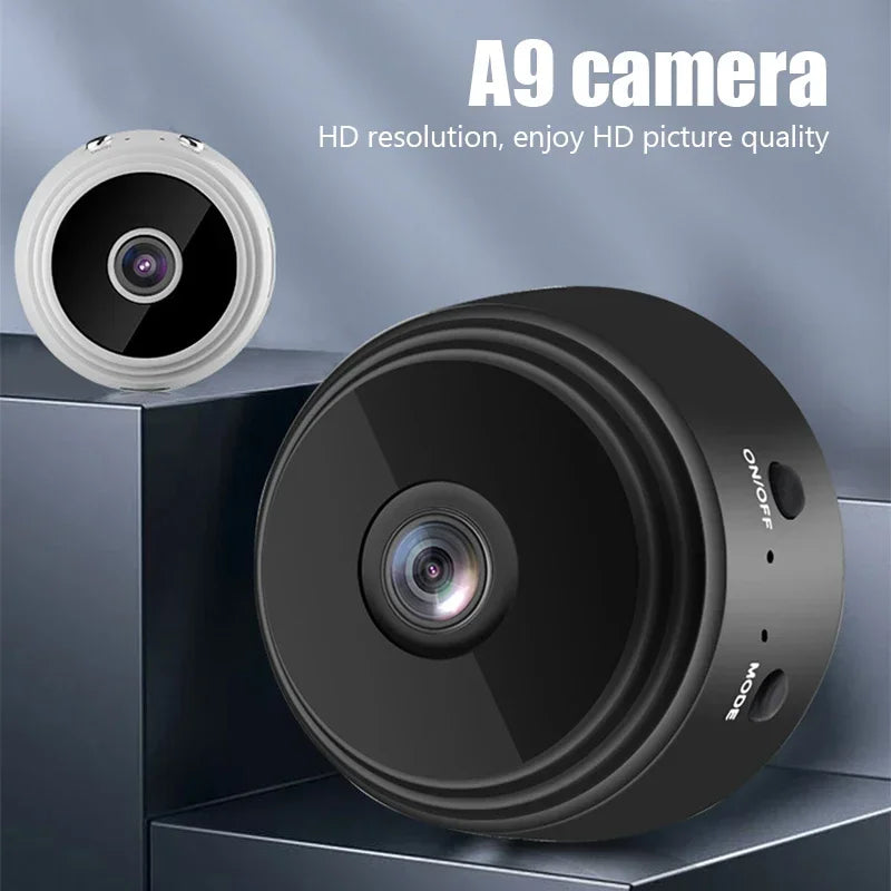 Mini WiFi Security Camera - Wireless Video Recorder for Home Monitoring